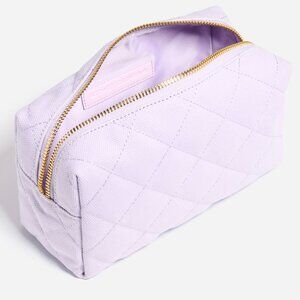 Stoney Clover Lane lavender canvas quilted pouch